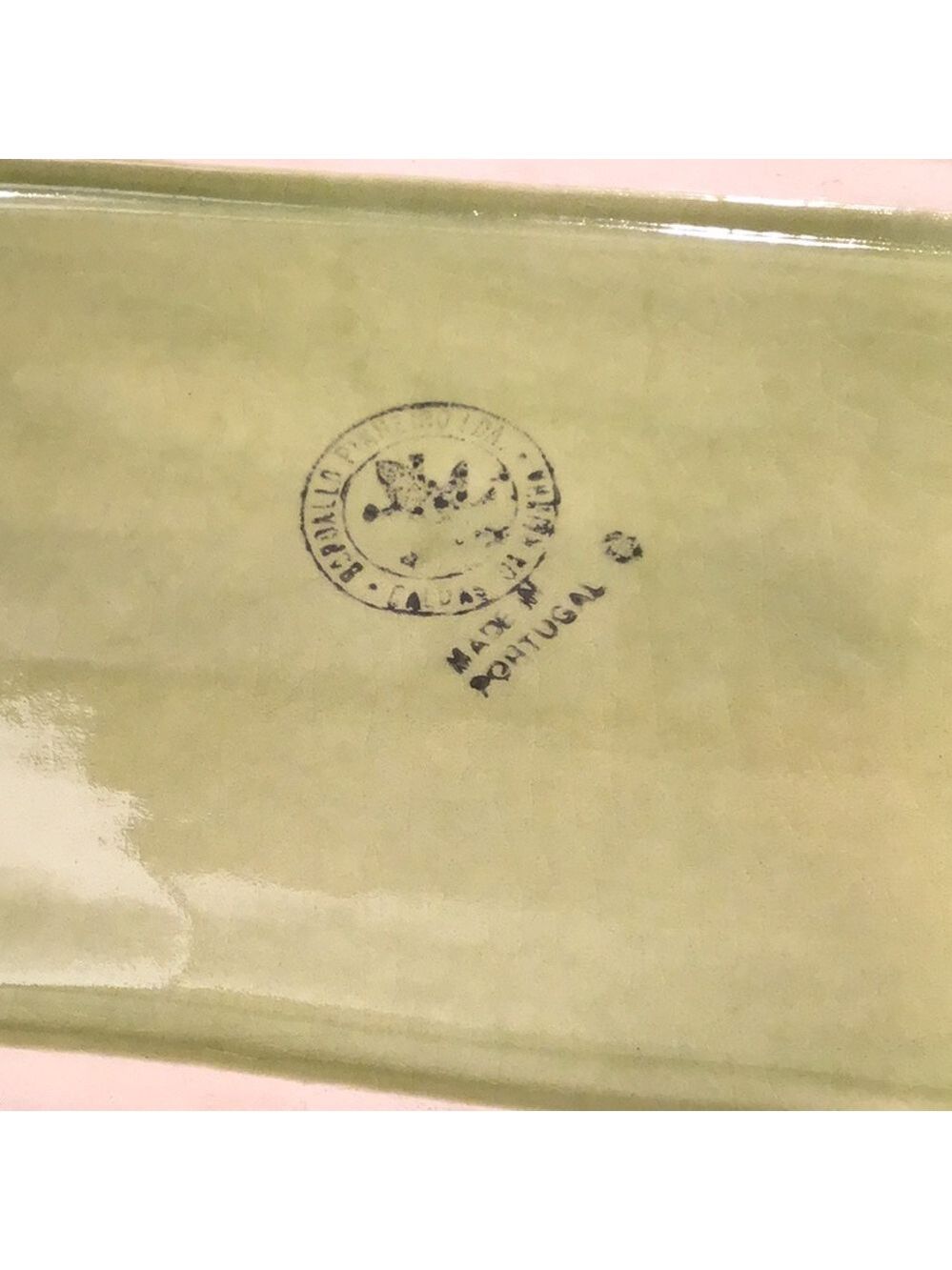 Bordallo Pinheiro Ceramic Asparagus Dish, Portugal - Picture 5 of 5